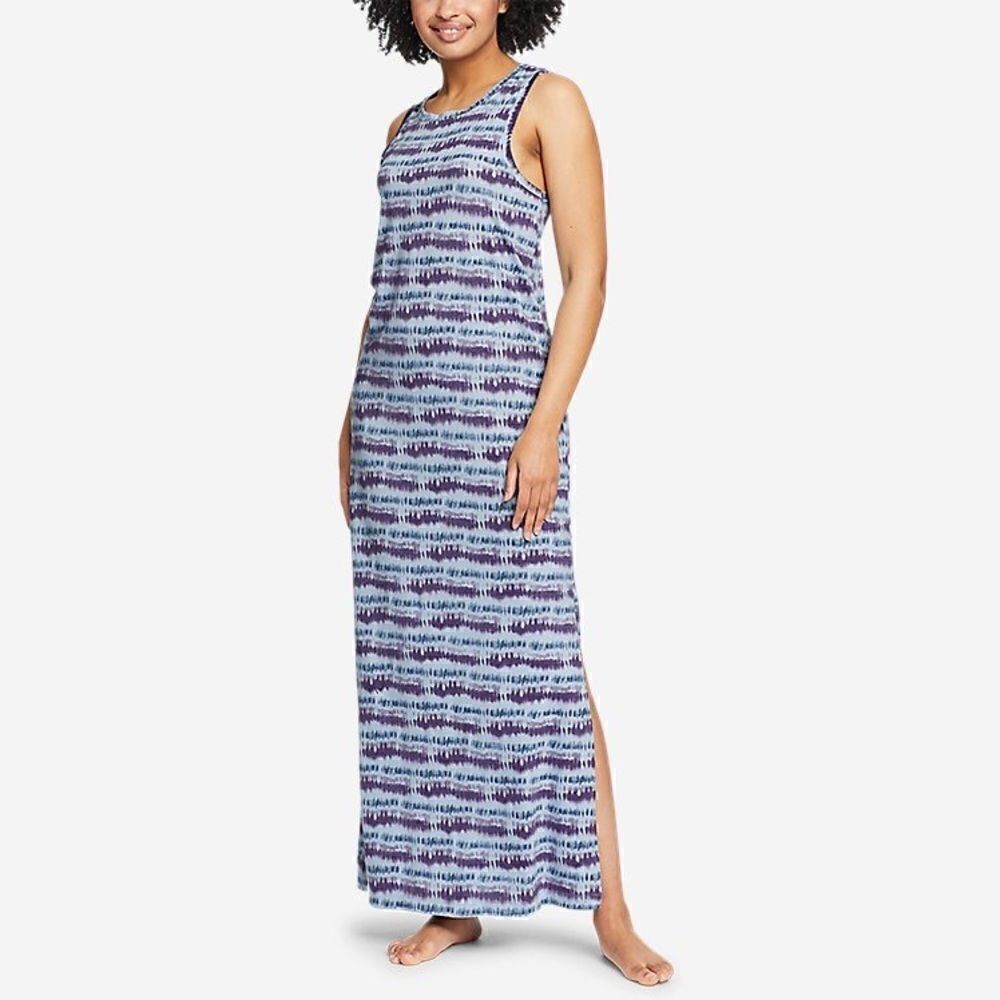 NEW ✨ Eddie Bauer Coast and Climb Sleeveless Maxi Dress Small